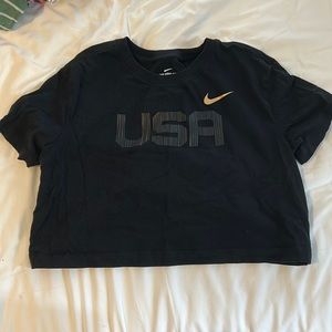 Nike USA crop top